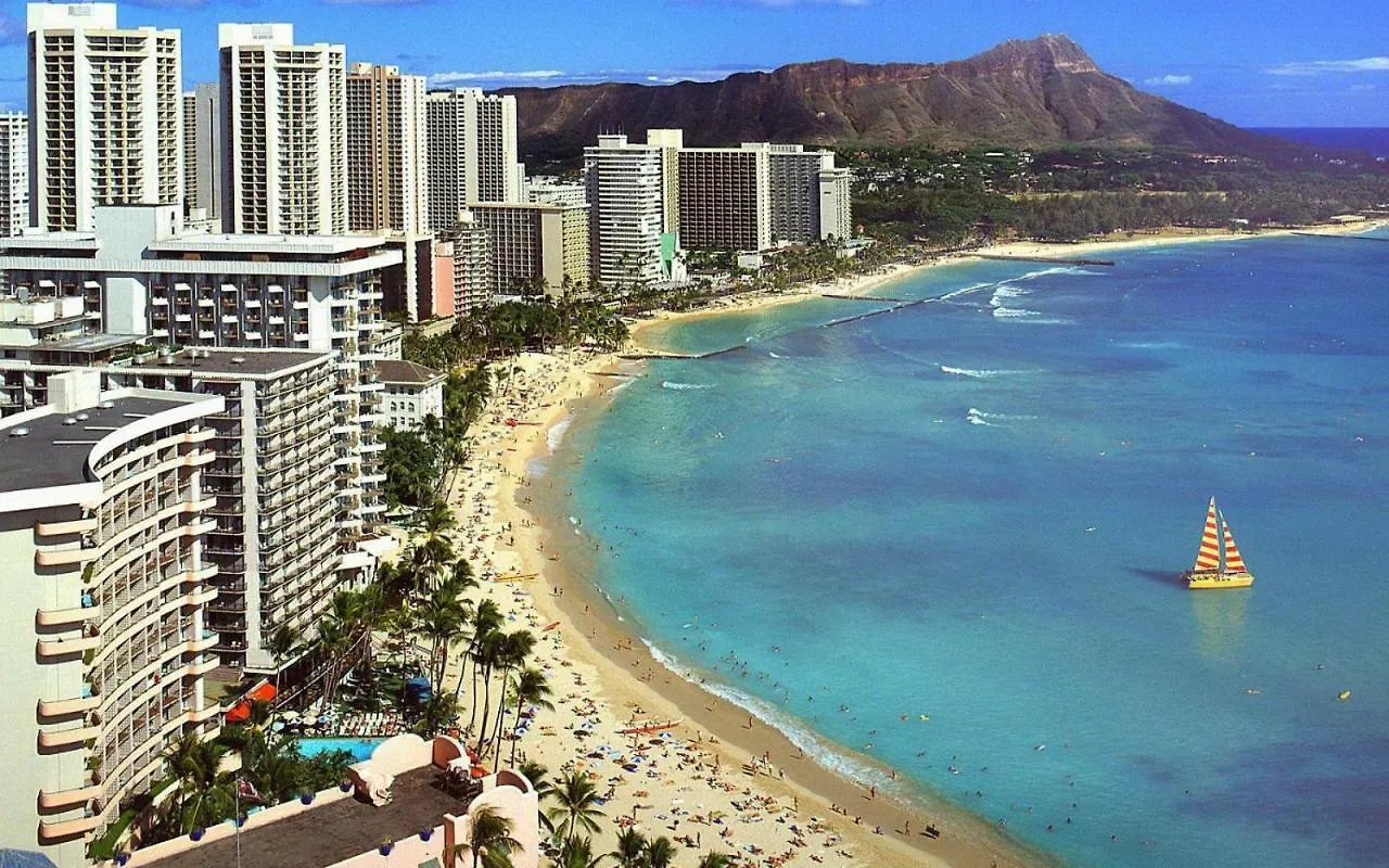 公寓 Stylish Ocean View Condo Near Waikiki Beach With Free Parking! 檀香山