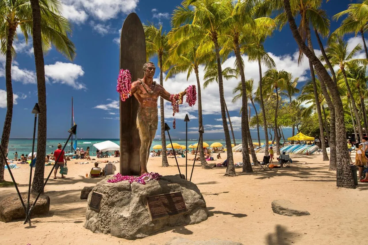 Stylish Ocean View Condo Near Waikiki Beach With Free Parking! 檀香山